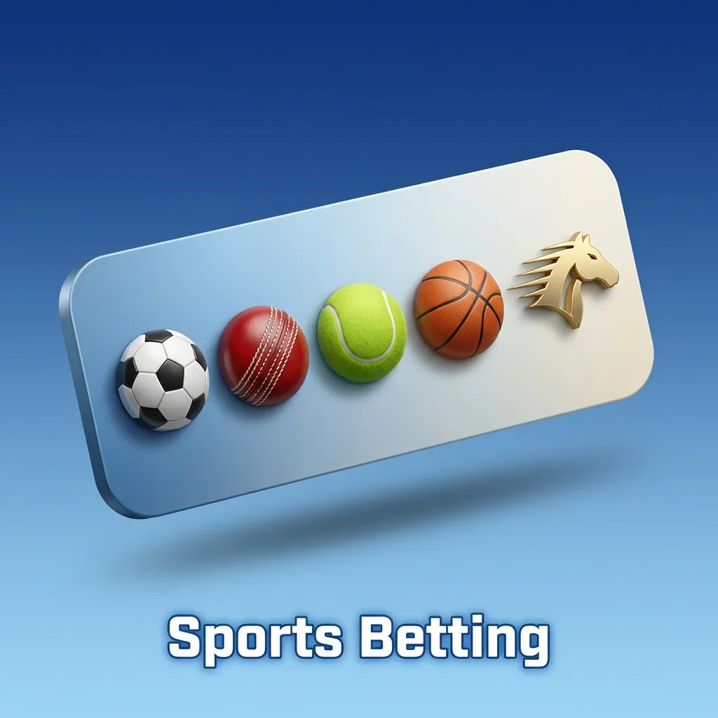 Sports betting platform offering 40+ sports including cricket, football, kabaddi, tennis, basketball, and esports.