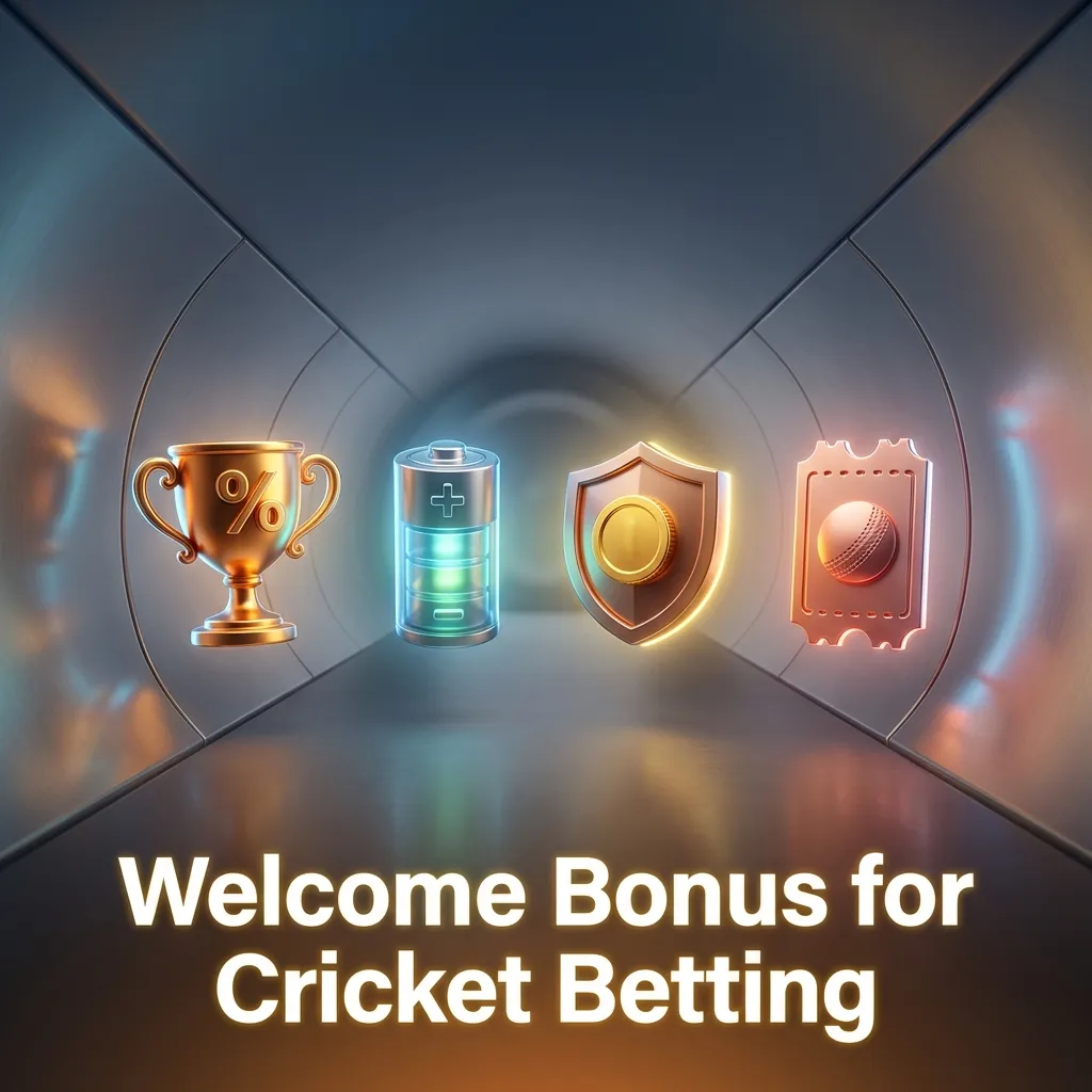 Cricket betting welcome bonus banner showing up to 600% deposit match for new users on crypto deposits