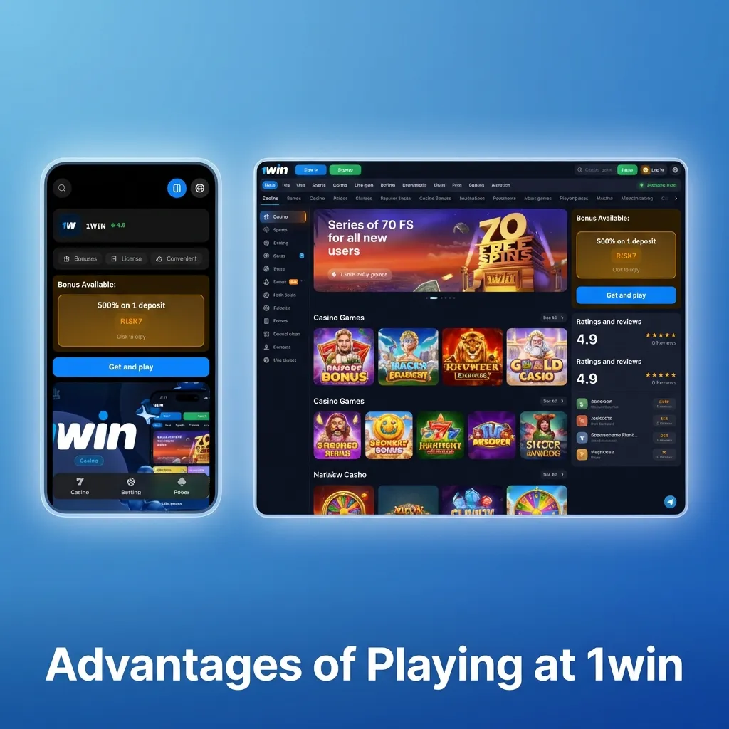 1win platform interface showing sports betting odds, casino games, and payment options for Bangladesh users