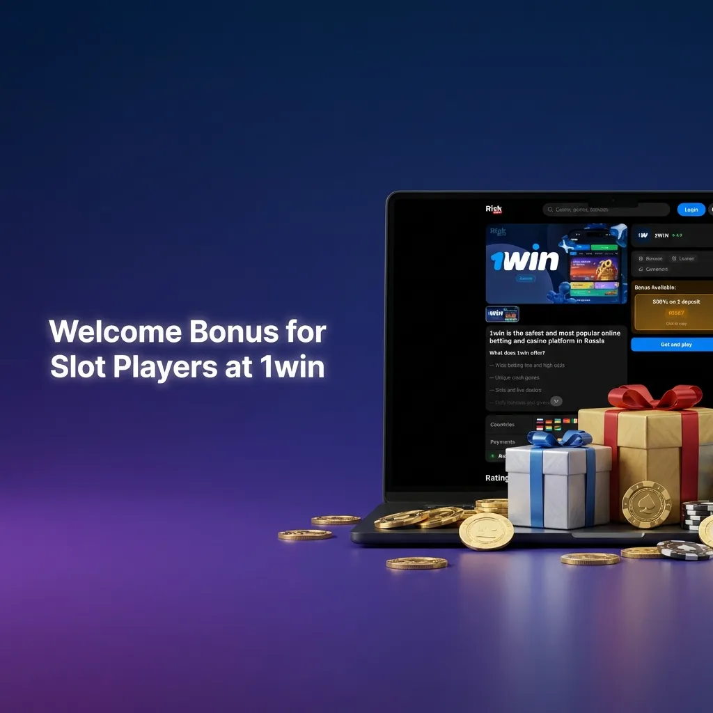 1win casino welcome bonus for slot players in Bangladesh with deposit match up to 240,000 BDT and ongoing rewards